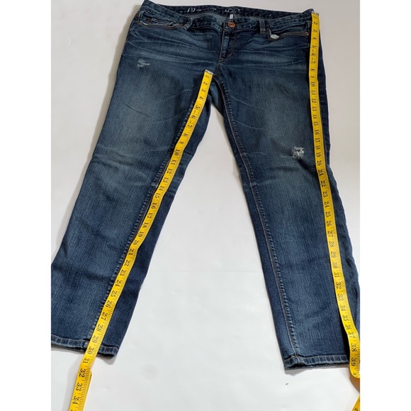 Ann Taylor Loft Distressed Modern Slim Jeans - Picture 5 of 5